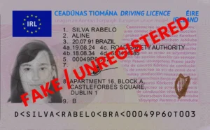 Irish Driving licence, fake full irish licence, ireland registered driving licence, fake ID Ireland
